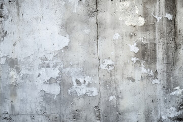 Obraz premium Grey Concrete Wall with Textured Cement Surface for Industrial and Architectural Backgrounds