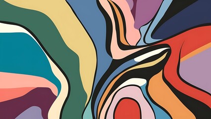 Abstract background composition - vector illustration