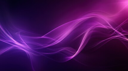 Abstract purple waves creating a dynamic visual effect.
