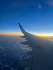 Fototapeta premium sunset in the sky