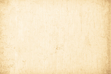 Obraz premium Dark old concrete wall texture background. Close Up retro plain cream color cement wall background texture. Design paper vintage parchment element show or advertise or promote product on display.