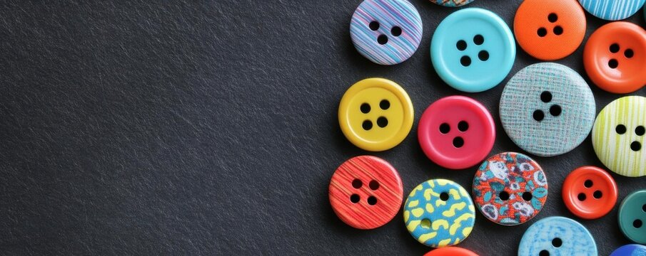 Button image of a group of colorful