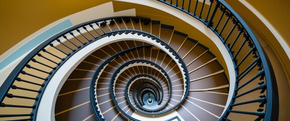 Fototapeta premium Spiral Staircase