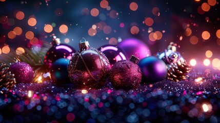 Holiday Celebration, vibrant colors, festive scenes, dynamic action, inviting