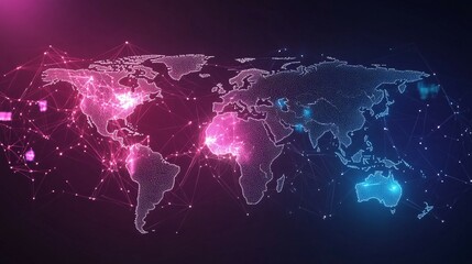 A Digital Representation of the World with Interconnected Points