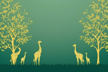 background with giraffe