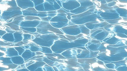 shimmering pool water texture with rippling caustics and shadow play