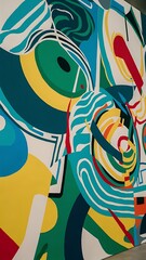 Obraz premium A Abstract art canvas