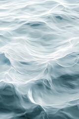 Obraz premium Tranquil Ocean Waves: A Graphic Oil-Painting Depiction of Serene Seawater