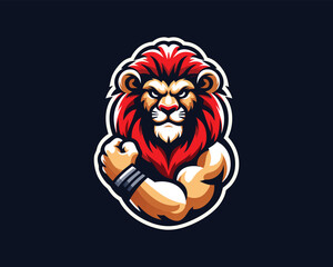 lion head mascot