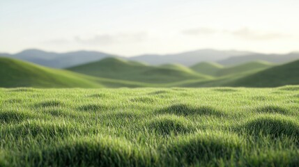 Fototapeta premium Rolling Green Hills