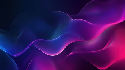 Obraz premium Abstract Neon Waves
