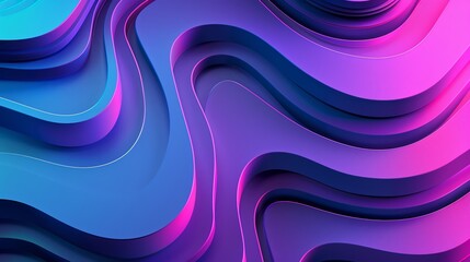 Wallpaper A colorful abstract background with flowing shapes creating a dynamic and modern design