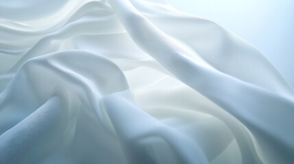 Obraz premium Abstract White Fabric Texture