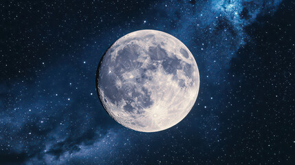 Fototapeta premium moon and stars