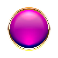 glass button with a luxurious design
