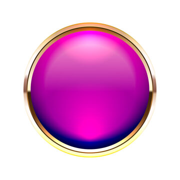 glass button with a luxurious design
