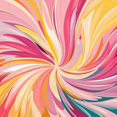 Vector abstract spring background