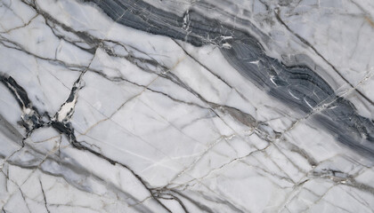 High-Resolution Gray Marble with Bold Dark Veining &ndash; 4K Luxury Stone Texture for Interior Design