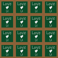 Pattern vector illustration great for stickers or book covers