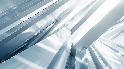 Obraz premium Wallpaper Abstract metallic structure forming a modern background, perfect for a wallpaper