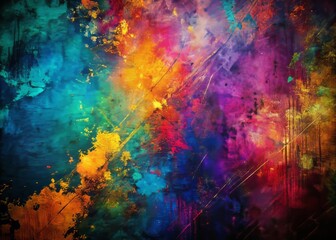 Abstract Grunge Background with Textured Effects for Creative Projects