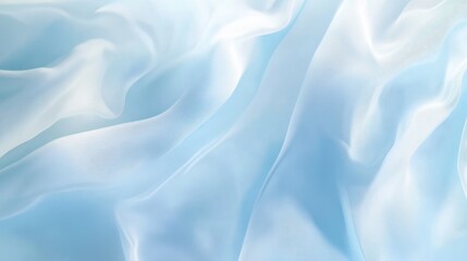 Fototapeta premium Abstract Blue Silk Texture