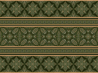 Geometric floral pattern. Seamless vector background. Colorful ornament. Ornament for fabric, wallpaper, packaging, decorative print
