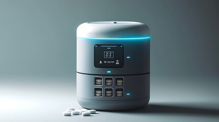 Smart Pill Dispenser with Digital Display and Pill Reminder
