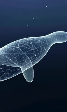 Digital Manatee Illustration
