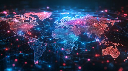 A Digital Representation of the World with Interconnected Nodes