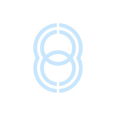 Monogram 8. Number 8. Number 8 design logo. Monogram letter mark 8 logo design. Monogram design vector logo. Monogram number 8 logo design. Simple number 8 monogram. Monogram 8 design logo. 