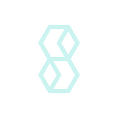 Monogram 8. Number 8. Number 8 design logo. Monogram letter mark 8 logo design. Monogram design vector logo. Monogram number 8 logo design. Simple number 8 monogram. Monogram 8 design logo. 