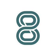 Monogram 8. Number 8. Number 8 design logo. Monogram letter mark 8 logo design. Monogram design vector logo. Monogram number 8 logo design. Simple number 8 monogram. Monogram 8 design logo. 