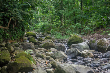 Dry river in Costa Rica