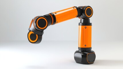 Modular robotic arms for flexible manufacturing, showcasing highly customizable robotic arms with interchangeable parts, offering adaptability and scalability in dynamic manufacturing environments.