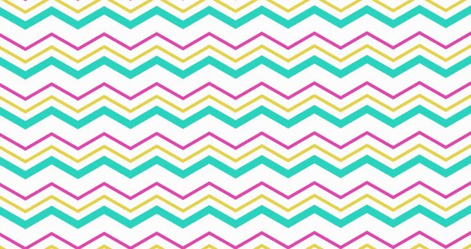 motion graphic background green, yellow and pink
