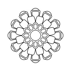 mandala design for coloring book, tattoo and henna design, creative mandala art, mandala design for adults coloring book