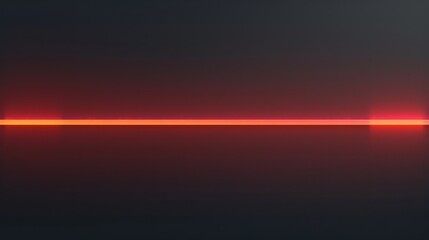 Wallpaper A single red line is glowing on a dark background, forming an abstract design