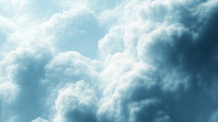 Fototapeta premium Soft cloud texture background: A dreamy, cloud-like texture that brings a sense of lightness and tranquility to the design.