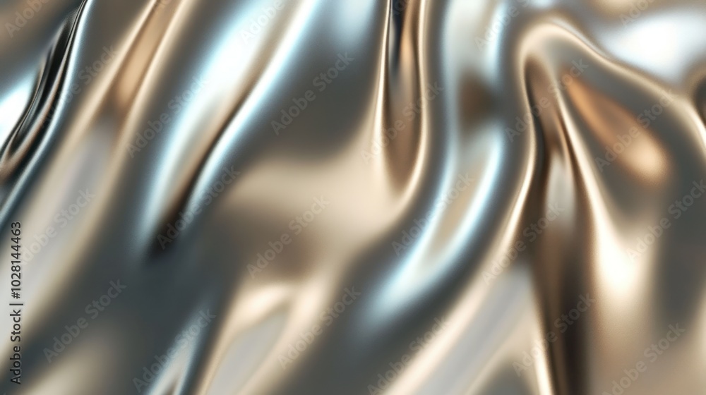 Poster soft metallic texture background: a smooth metallic texture with a soft sheen, creating a luxurious 