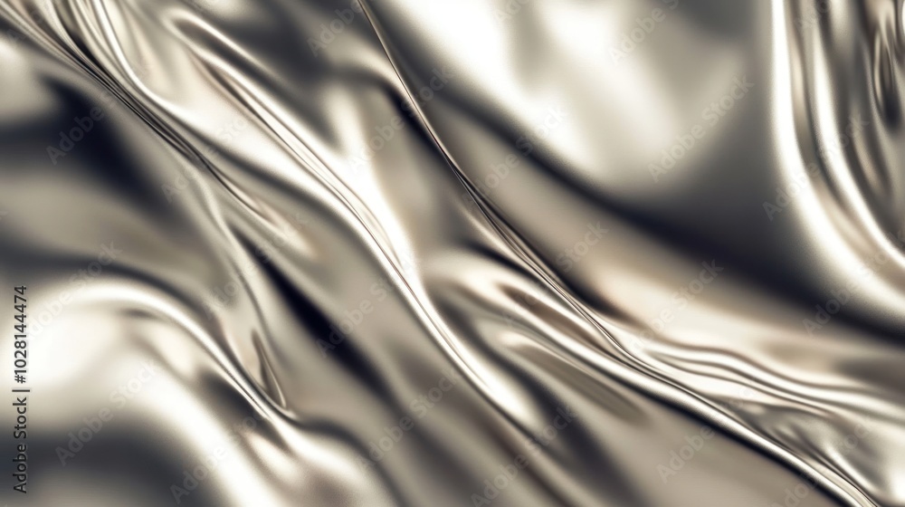 Poster soft metallic texture background: a smooth metallic texture with a soft sheen, creating a luxurious 