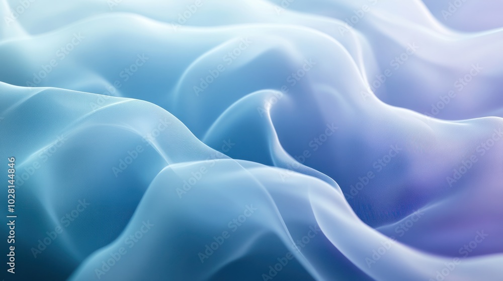 Poster soft texture for meditation and relaxation content: a calming, soft texture with gentle gradients an