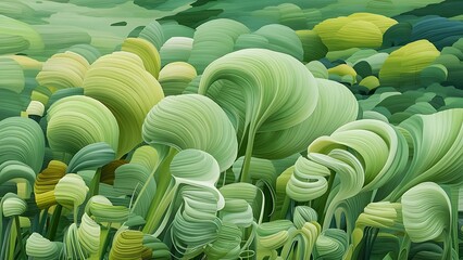 Fototapeta premium Abstract light green background