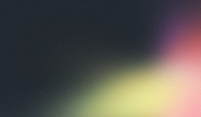 Dark grainy texture background, abstract orange yellow green color gradient, glowing banner poster header cover backdrop design