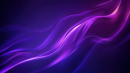 Abstract Purple and Blue Swirls
