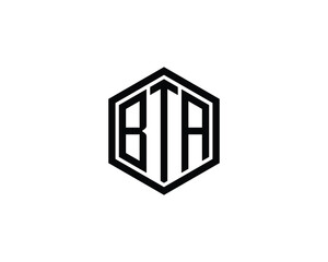 BTA Logo design vector template. BTA