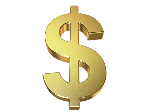 recommend clip art: 3D dollar sign gold sandblast 