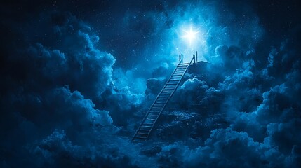 Journey Through Clouds to Reach the Star
