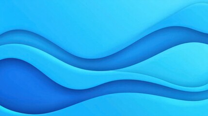 Obraz premium Abstract Blue Wave Background